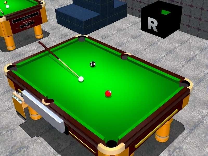 Real Billiards 3D Game Screenshot
