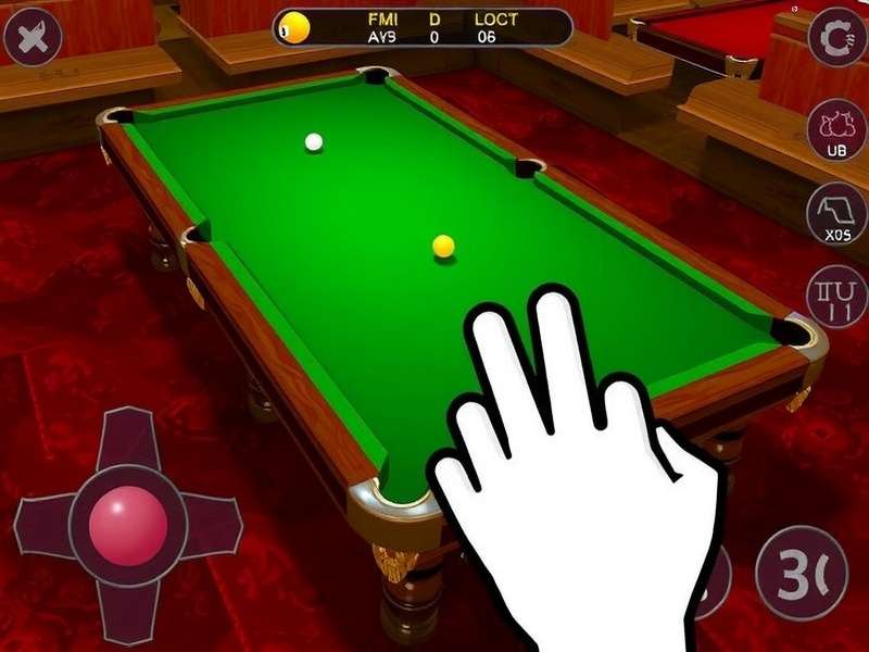 Real Billiards 3D Gameplay Controls